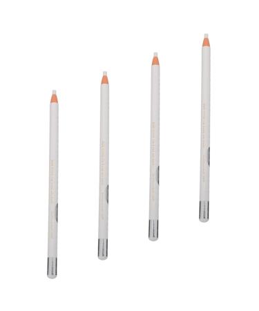 Beavorty Makeup Tools 4pcs White Line Drawing Eyebrow Pencil Make up Kit Eyebrow Filler Cosmetic Eye Line Pencil Make Up Tools