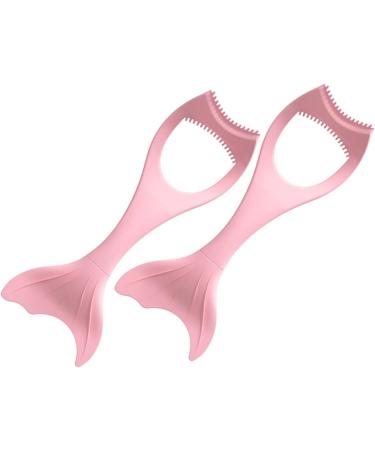 Healeved 8 Pcs Mascara Brush Lash Tool Eyeliner Aid Makeup Lipstick Mascara Eyelash Shield Pink - Buy Online on GoSupps.com