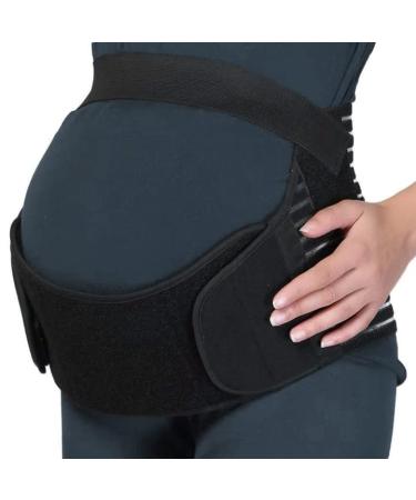 TSLBW Pregnancy Support Belt Maternity Belt Lumbar Back Support Waist Maternity Belly Bands and Support for Birth Preparation Labour Relieve Back Pelvic Hip Pain (M L XL XXL) (L)