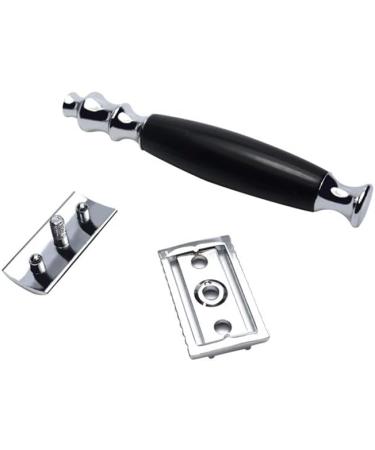 Crody Simplicity Men's Razor Brush Set - 3-in-1 Dachshaar Hair & Beard Shaving Brush Chrome-Plated Metal 15.6cm Black - International Shipping Available - Buy Online on GoSupps.com