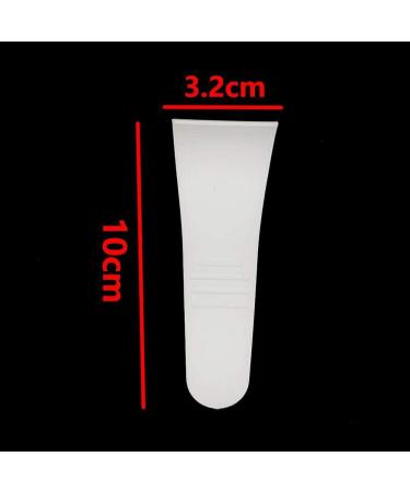 20 Pcs Hair Removal Spatulas - Plastic Waxing Applicator Sticks for Depilatory Creams - Buy Online on GoSupps.com