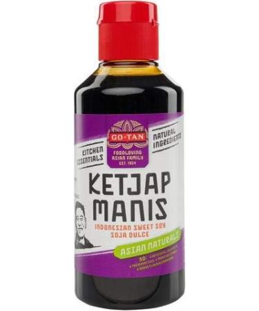 Go-Tan - Ketjap Manis - Sweet Soy Sauce - Adding the Flavor of Southeast Asia to your meals - 100% Natural -270 ml