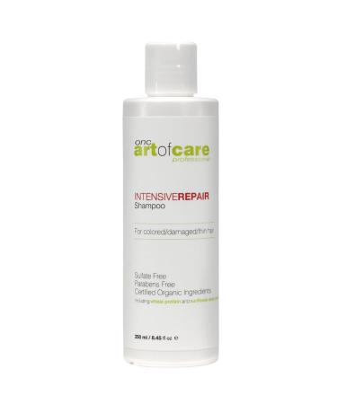 ONC INTENSIVEREPAIR Sulfate-Free Shampoo 8.45 fl. oz. (250 mL) For Colored/Damaged Hair Ideal for Thin/Medium Hair Safe for Color Treated Hair Paraben-Free Low pH