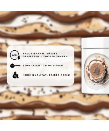 Buy Premium Tiramisu Flavor Powder | Vegan & Calorie-Reduced | 200g Zero Calorie Aroma | Better Nutrition - Buy Online on GoSupps.com
