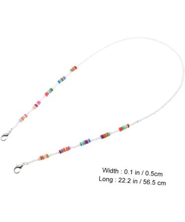 FOMIYES 4pcs Anti-Drop Chain for Shot Glasses | Polymer Clay Eyewear Rope for Kids - International Shipping Available - Buy Online on GoSupps.com