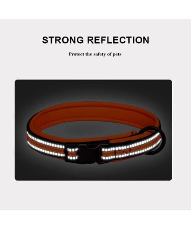 Dog Collar Personalised Dog Collars Custom Nylon Reflective Collars Adjustable Pet Collars with Name & Phone Number for Pets Cat Puppy Dogs(Purple M) Purple M - Buy Online on GoSupps.com