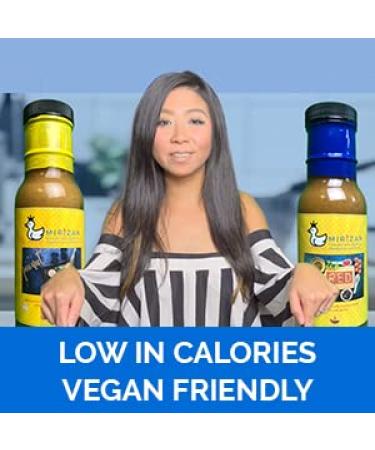 Mirizan Peanut Sauce 8 fl oz - Vegan Friendly BBQ Flavor for Salad Dressing, Marinades, Grilling - Low Calorie American Asian Recipe - Buy Online on GoSupps.com
