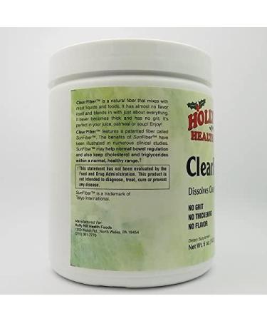 Holly Hill Health Foods Clear Fiber Powder - 5 Ounce - Buy Online on GoSupps.com