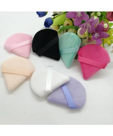 9 PCS Triangle Powder Puff Set - Multi-Color Makeup Puffs for Flawless Application | Portable Under Eye & Triangular Powder Puff | Achieve a Perfect Look with 1 Count (Pack of 9 - Buy Online on GoSupps.com