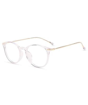 Firmoo blue light filter Reading glasses with sealing thickness 2.0x women men anti blue light computer glasses Blue light UV protective glasses for screens gaming bluight filter 2.0x transparent