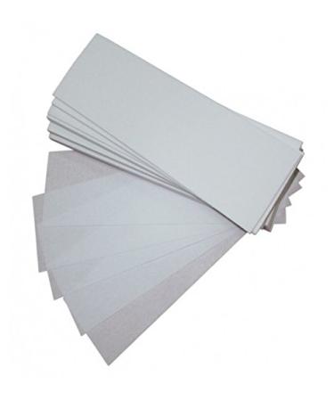 Lot de 500 bandes papier pilation cire (5 paquets de 100 unit s...