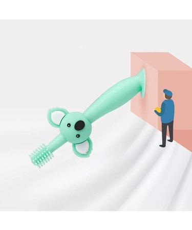 Zumaha Cute Koala Toothbrush for Toddlers | 3-Sided Silicone Design | Ideal for Ages 1-3 | Pack of 1 | Independent Packaging - Buy Online on GoSupps.com