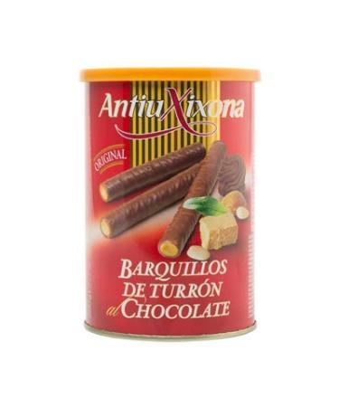 Antiu Xixona - Nougat wafers dipped in chocolate - A little sweetness for your days - 200g