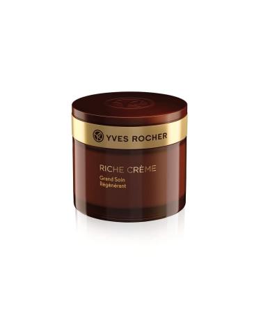 Yves Rocher Face Moisturizer Riche Cr me Aging and Mature Skin  Day & Night Cream with precious oils  for Mature Skin + Dry skin  for smooth and healthy skin75 ml jar