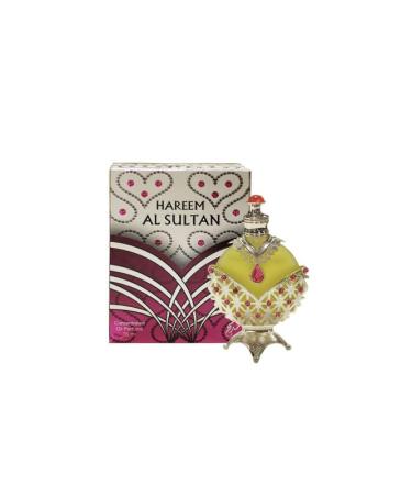 Hare-em Al Sultan Silver Concentrated Perfume Oil For Women With Notes Of Floral Fruity Sandalwood Amber Musk - 35 Ml