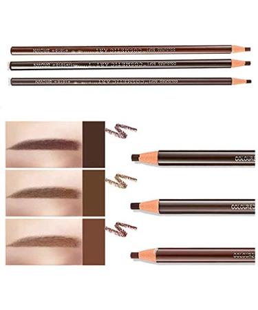 3pcs Sweat & Waterproof Eyebrow Pencil Set - Long Lasting Brow Pen in 3 Colors - Buy Online on GoSupps.com