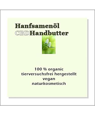 CristinenMoor Organic Hand Butter with Hemp Seed Oil | 50 ml - Nourish Dry Rough Hands - Buy Online on GoSupps.com