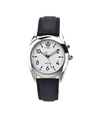 QINGQIAN English Talking Watch Suitable for The Elderly and Visually impaired for Men's and Women's Style