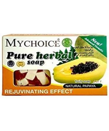 My Choice Pure Herbal Soap 4 in 1 Fruity Soap- 100g Thailand Product (Papaya)