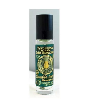 3 PIECES DOUBLE FAST LUCK/DOBLE BUENA SUERTE PHEROMONE OIL ROLL-ON BOTTLE 1/3 OZ 10ML