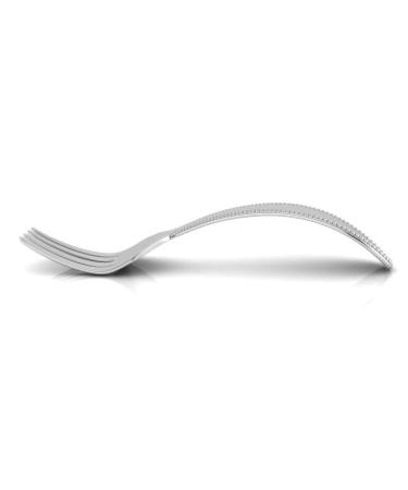Krysaliis Sterling Silver Beaded Baby Feeding Spoon | .925 Solid Silver | Engravable Gift with Gift Box - Buy Online on GoSupps.com