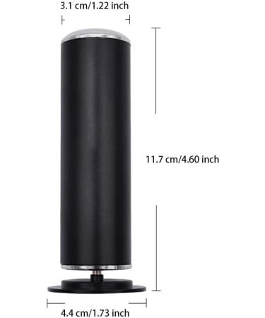 dijiusidy Stainless Steel Electric Pedicure Tool Portable Handheld 450RPM Anodized Cable Power Household Salon Callus Remover Grinder Grey - Buy Online on GoSupps.com