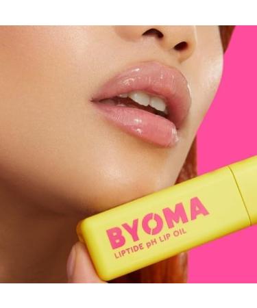 BYOMA Liptide PH Lip Oil | with a soft pink tint that adapts to the natural pH of the lips. Instantly nourishes fills and softens lips | 5 ml | Vegan | by BELLA - Buy Online on GoSupps.com