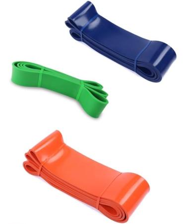 Resistance Band Fitness Men's Rubber Band Women's Tension Rope Elastic Latex 1 der2 (Blue 1) - Buy Online on GoSupps.com