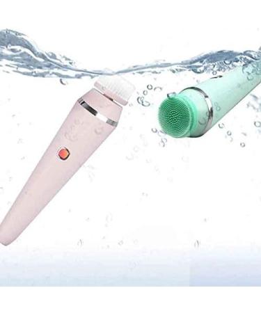 RIYAN White Electric Waterproof Wash Brush Set Deep Cleansing Skin Heads Rechargeable Spin Face Brush - Buy Online on GoSupps.com