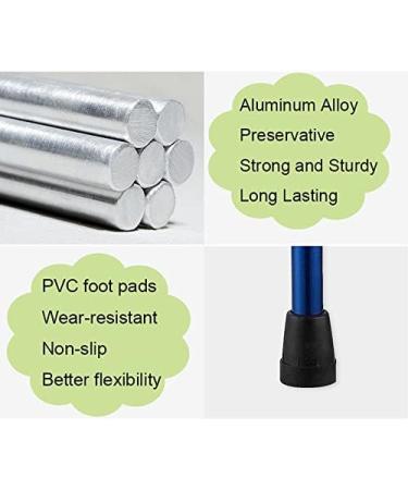 1 Pair of Forearm Crutches Crutches for Travel Height Adjustable 84-94cm Crutches for Walking Lightweight Non-Slip with Rubber Handles Folding Easy to Store Run forward - Buy Online on GoSupps.com