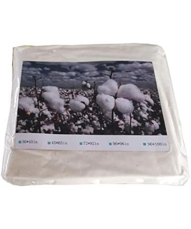 60x60 Inch Natural Cotton Quilt Batting - Ideal for Quilting, Fabric Sewing, Throw Blankets - Buy Online on GoSupps.com