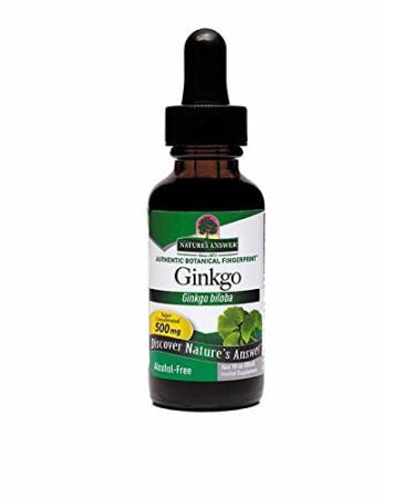 Nature's Answer Ginkgo Alcohol-Free 500 mg 1 fl oz (30 ml)