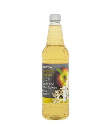 WAITROSE High Juice Greenhouse Apple and Elderflower 1 L