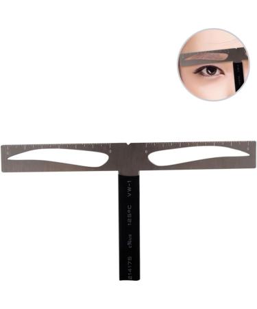 Beavorty 2pcs Eyebrow Ruler Eyebrow Drawing Tool Brow Stencils Eyebrow Stencil Kit Template Mold With Box - Buy Online on GoSupps.com