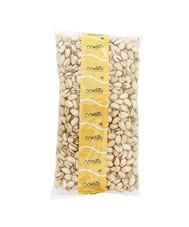 Meditts Meditts - Roasted Pistachios 1 kg | In Shell and No Added Salt | Origin Spain | 100% Natural and Gluten Free | Snack Ric
