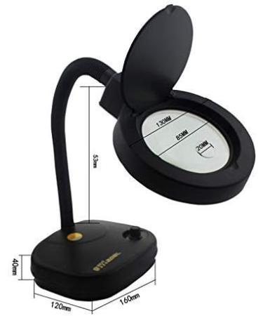 Multi-Function with Auxiliary Magnifier Bracket Magnifier High Magnification Magnifier Glass Lens Made in China - Buy Online on GoSupps.com