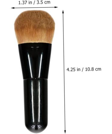 Ipetboom 1pc Foundation Brush Face Loose Powder Brush Blending Brush Cosmetics Brush Exfoliating Body Scrub Makeup Brush Foundation Blush Brush Miss Portable Beauty Tools Plastic - Buy Online on GoSupps.com