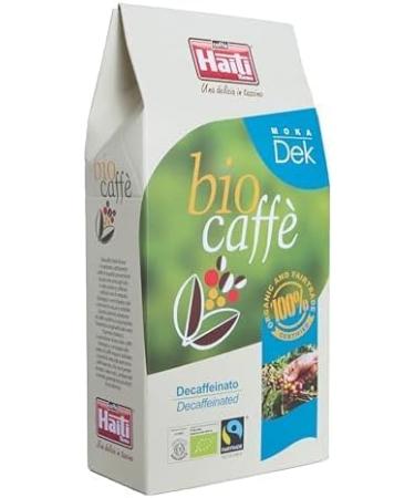 Caff Haiti Roma Biocaff Moka Dek 100% Organic 100% equosolidal decaffeinated ground coffee 4 x 250 g - Buy Online on GoSupps.com
