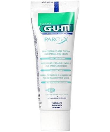 GUM Paroex Gel Toothpaste 0.06% Double Pack (2x75ml) - Buy Internationally for Healthy Gums - Buy Online on GoSupps.com