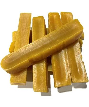 Himalayan Yak Cheese Dog Chew - Himalayan Dog Chew - *(Turmeric Medium 6 Count)* - Yak Cheese - Cheese Bones for Dogs - Long Lasting Dog Treats for Aggressive Chewers - Dog Chew - Natural Yak Cheese - Buy Online on GoSupps.com