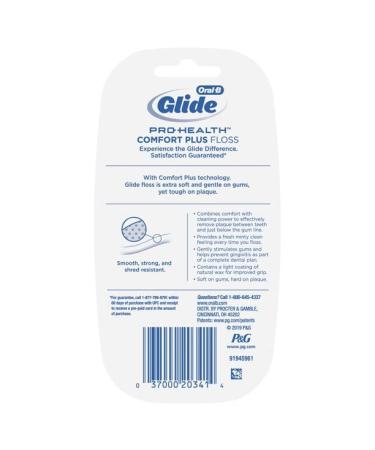 Oral-B Glide Pro-Health Floss Mint 2 Pack - Comfort Plus 43.7 yd Each - Buy Online on GoSupps.com