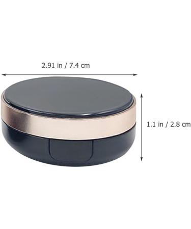 minkissy Box Travel Makeup Container Body Powder Makeup Containers Powder Puff Container Black Container Makeup Travel Containers Travel Accessories Makeup Powder Sponge Abs - Buy Online on GoSupps.com