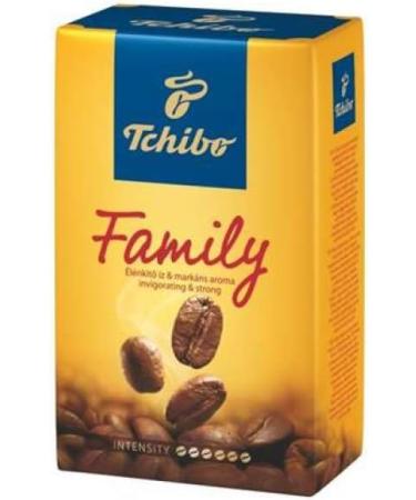 Ground Coffee Bundle which Contains Tchibo Family Roasted Ground Coffee 250G - Pack of 2 with Grocery List Card - Buy Online on GoSupps.com