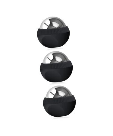 Healvian 3st massage ball made of stainless steel massage ball Massage ball relaxing manual massage foot massage device Sport-relaxing massage cladding massage device with ice rolls hyperthermia scroll wheel