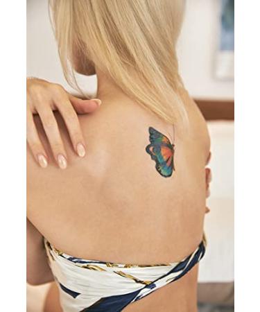 Sunnyscopa Printable Temporary Tattoo Paper for INKJET printer - US LETTER  SIZE 8.5X11, 10 SHEETS - DIY Personalized Image Transfer Sheet for skin 