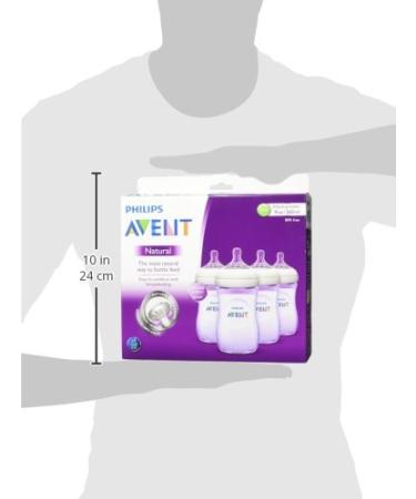 Philips Avent Natural Baby Bottles Purple 9oz (4 Pack) - Buy Online Now - Buy Online on GoSupps.com