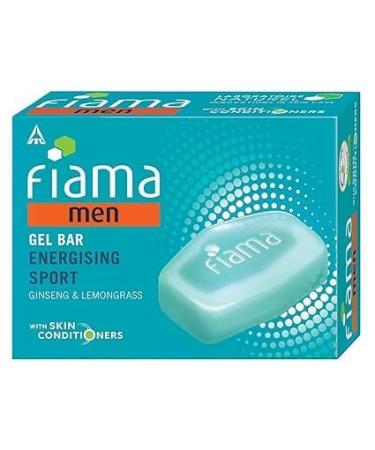 Gel Bar with Ginseng and Lemongrass with skin conditioners 125g