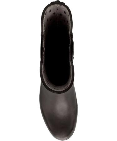LONDON FOG Women's Piccadilly Rain Boot 8 Black - Stylish Waterproof Footwear - Buy Online on GoSupps.com
