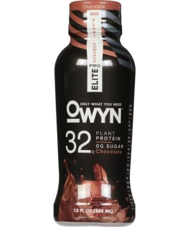 OWYN Chocolate Pro Elite Plant Protein Shake 12 FZ 12 Fl Oz (Pack of 1) - Buy Online on GoSupps.com
