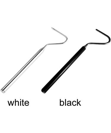 Jiakalamo Collapsible Snake Hook Stainless Steel Retractable Reptile Hook Extensible Snake Catcher Capture Hook(White) - Buy Online on GoSupps.com